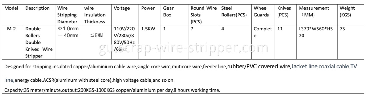 cable stripping machine for sale